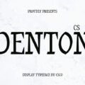 Denton Font