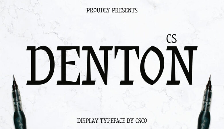 Denton Font