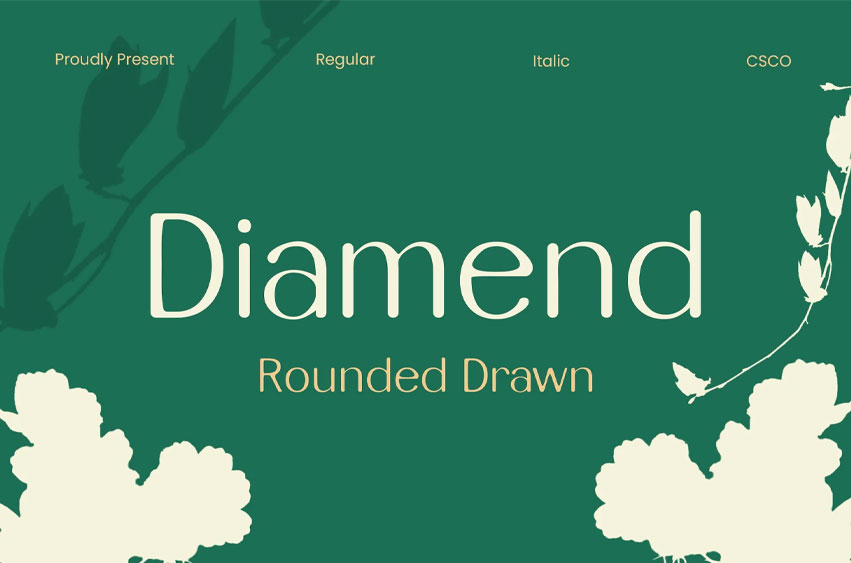 Diamend Font