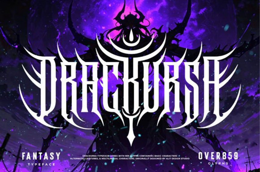 Drackursa Font