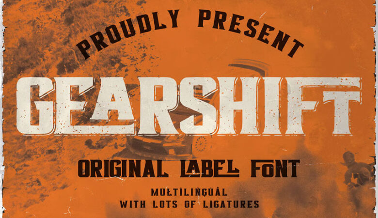 Gearshift Font