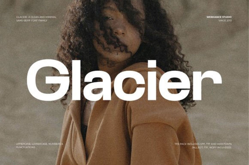 Glacier Font