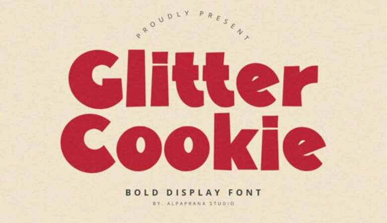 Glitter Cookie Font