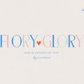 Glory Flory Font