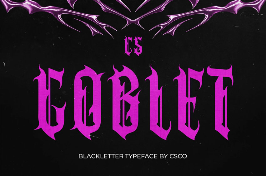 Goblet Font