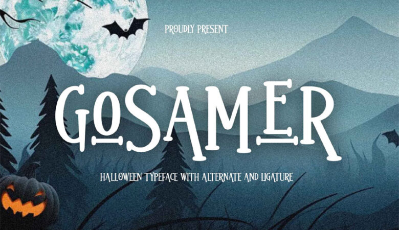 Gosamer Halloween Font