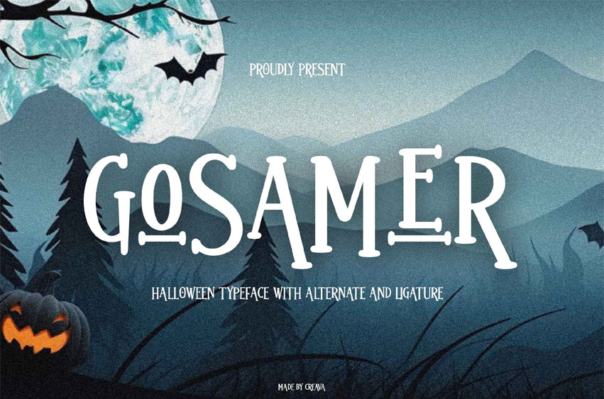 Gosamer Halloween Font