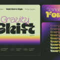 Gravity Shift Font