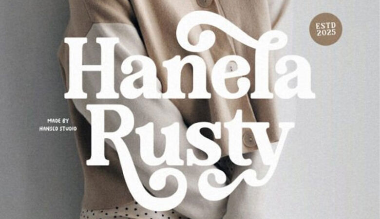 Hanela Rusty Font