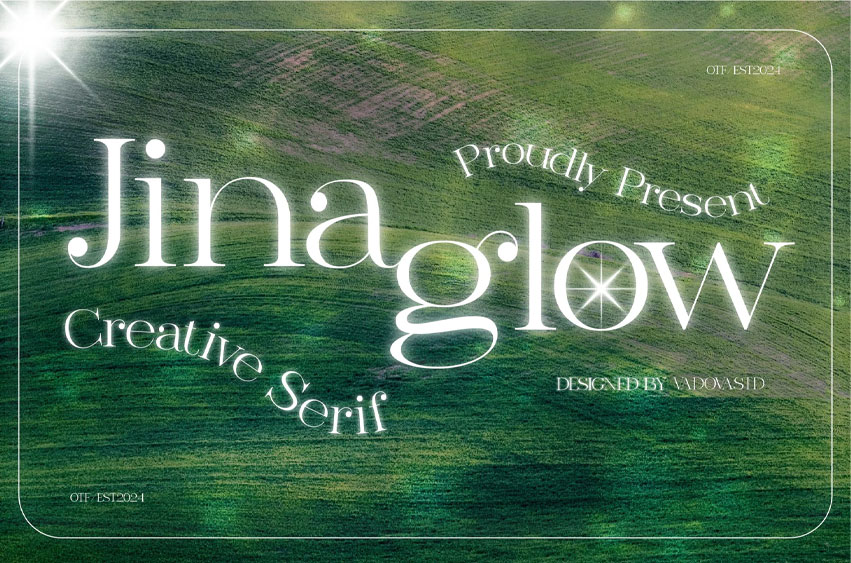 Jina Glow Font