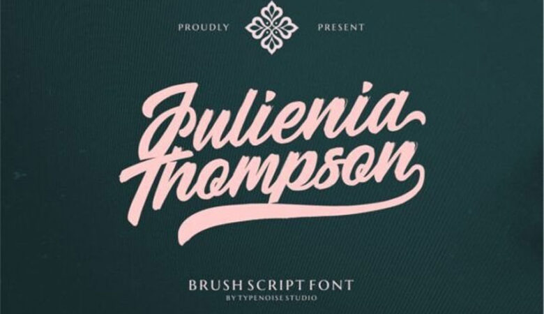 Julienia Thompson Font