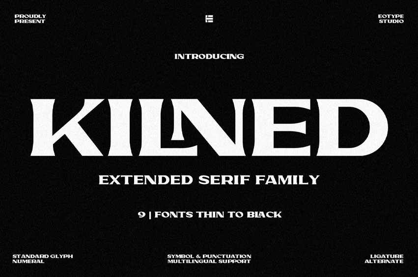 Kilned Font