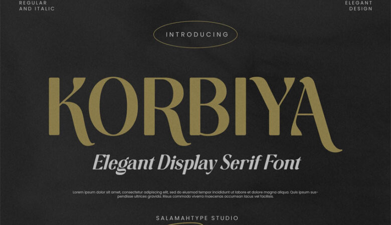 Korbiya Font