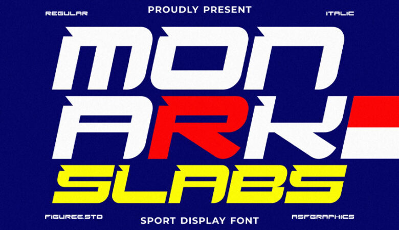 Monark Slabs Font