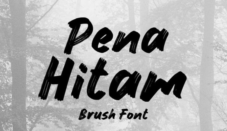 Pena Hitam Font