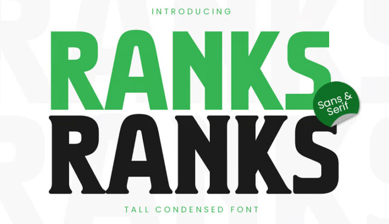 Ranks Font