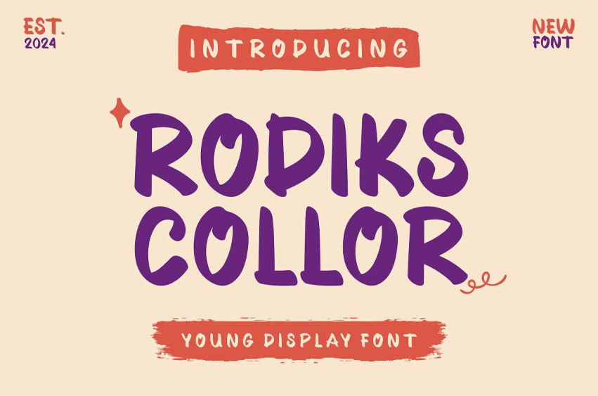 Rodiks Collor Font