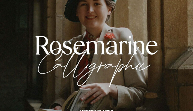 Rosemarine Calligraphic Font