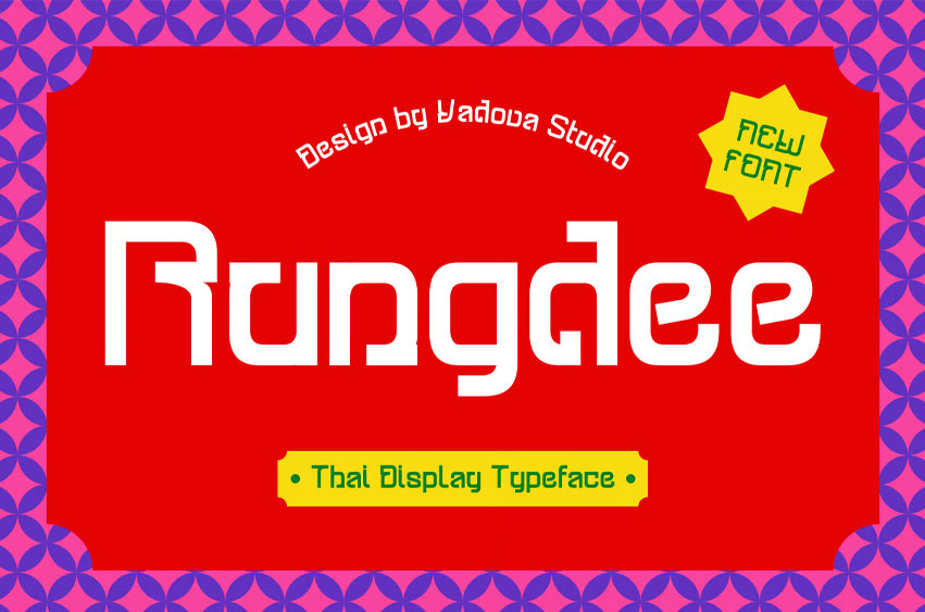 Rungdee Font