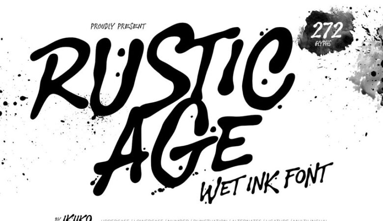 Rustic Age Font