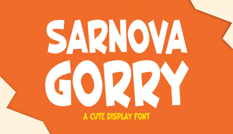 Sarnova Gorry Font