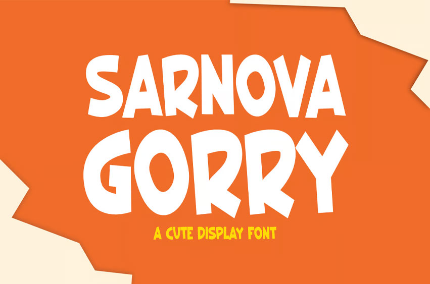 Sarnova Gorry Font