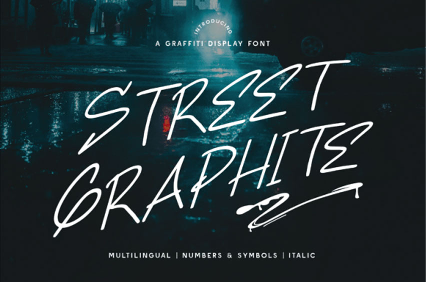 Street Graphite Font