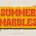 Summer Marbles Font