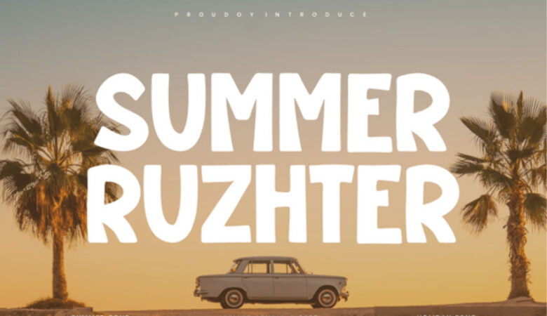 Summer Ruzhter Font