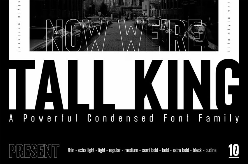 Tall King Font