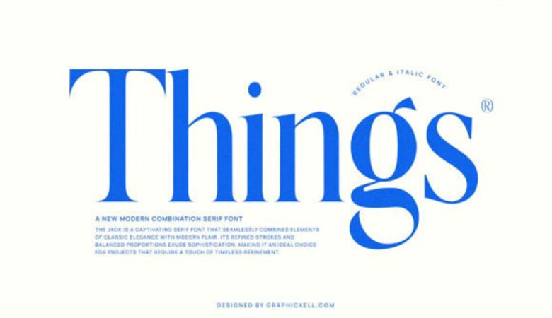 Things Font