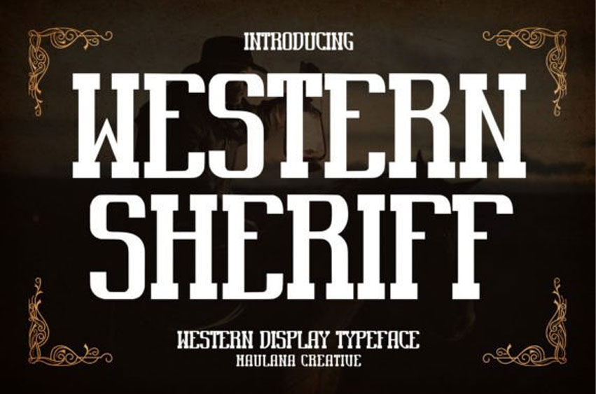 Western Sheriff Font