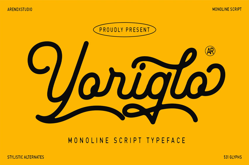 Yoriglo Font