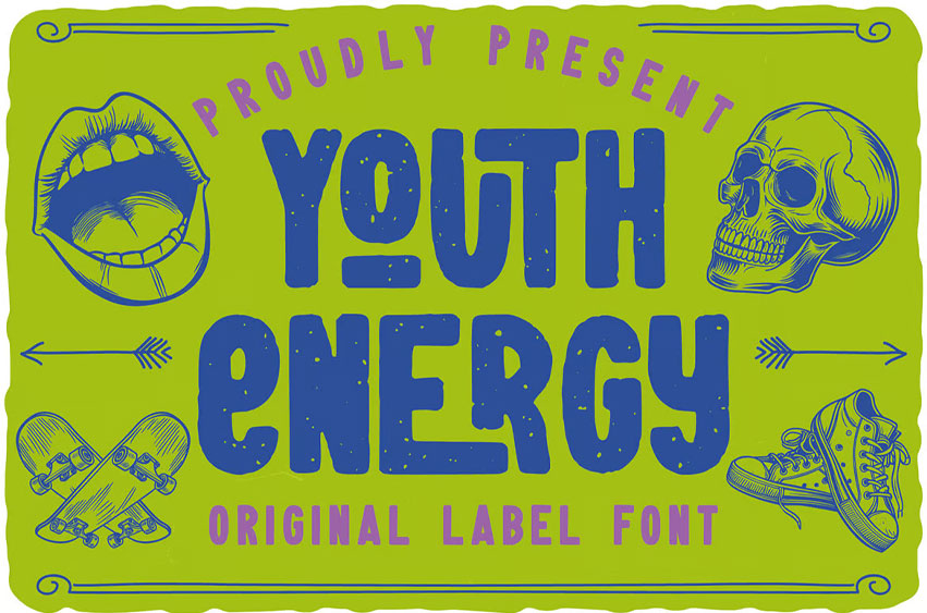 Youth Energy Font