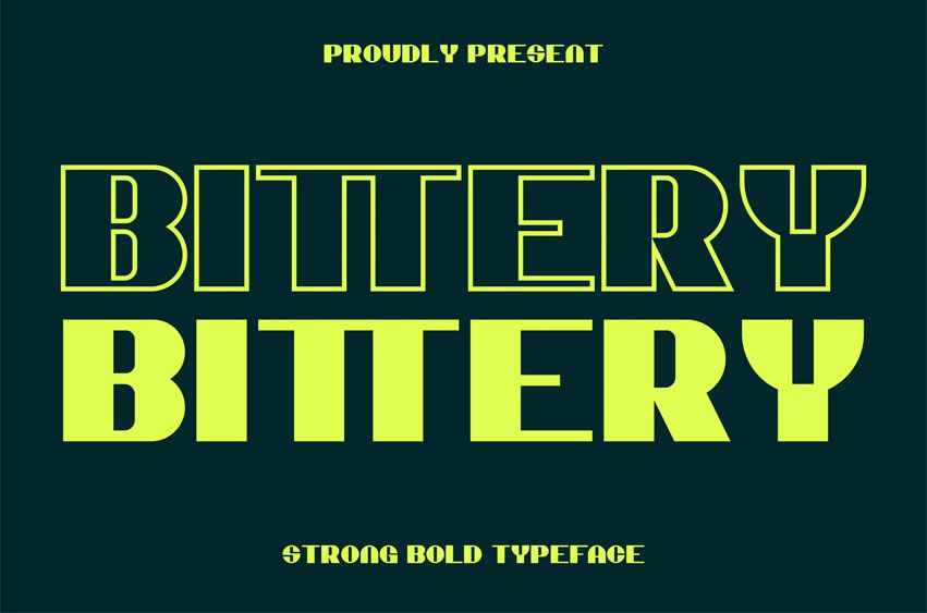 Bittery Font