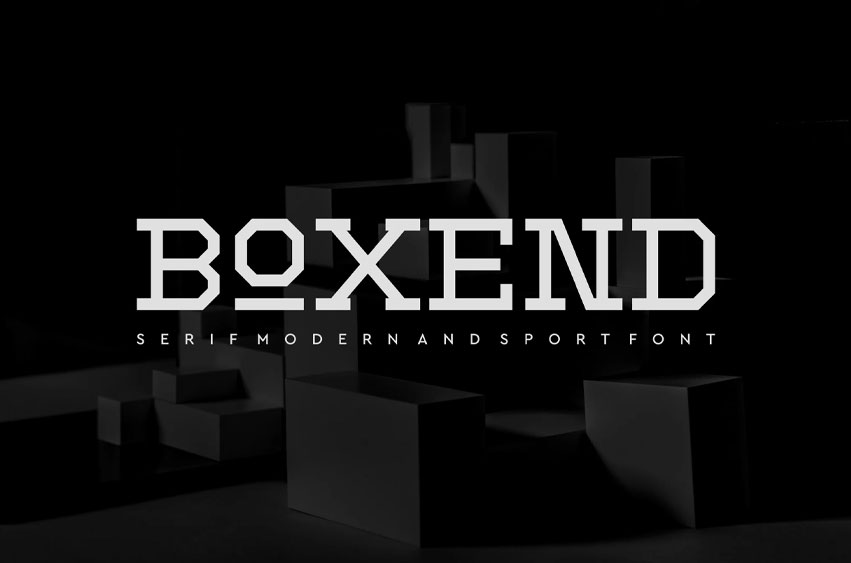 Boxend Font