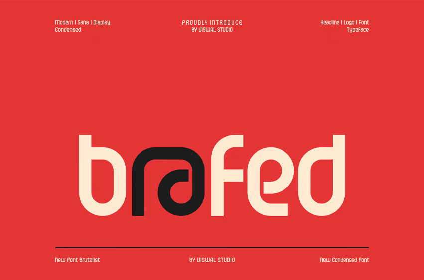 Brafed Font