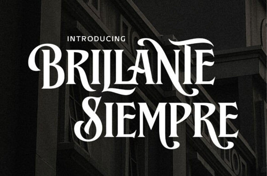 Brillante Siempre Font