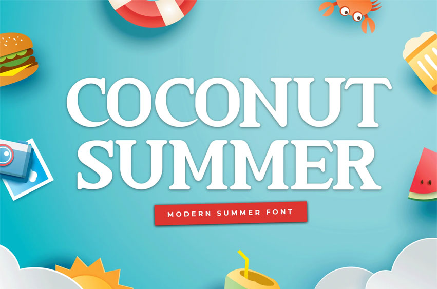 Coconut Summer Font
