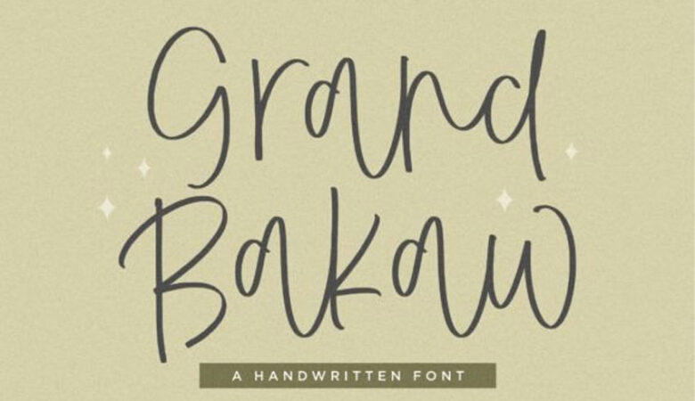 Grand Bakaw Font