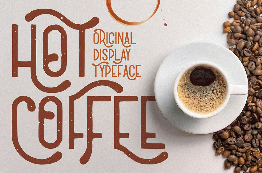 Hot Coffee Font