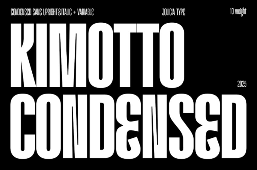 Kimotto Condensed Font
