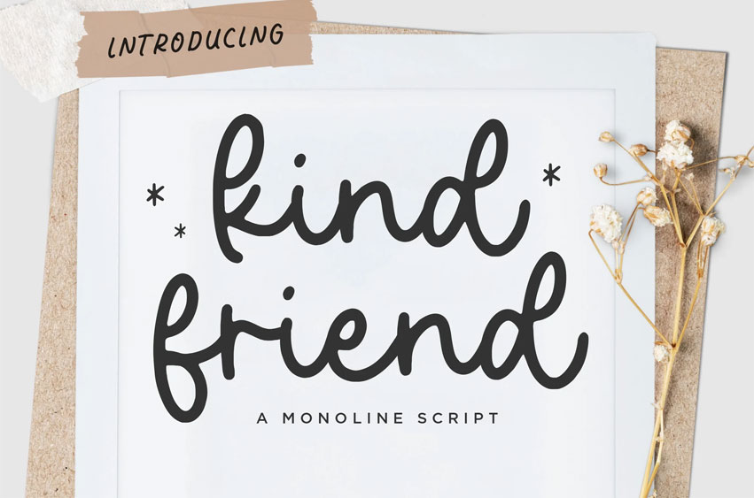 Kindfriend Font