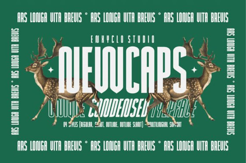 Newcaps Font