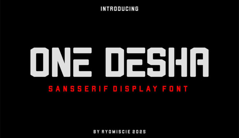 One Desha Font