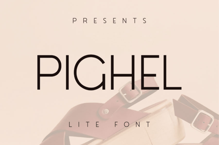 Pighel Font