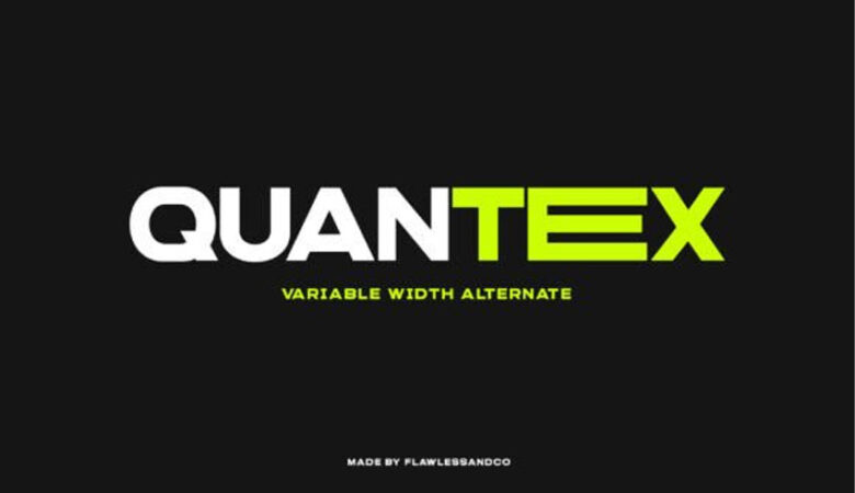 Quantex Font