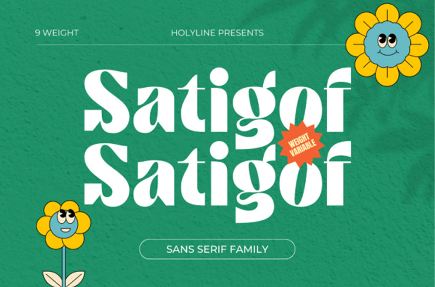Satigof Font
