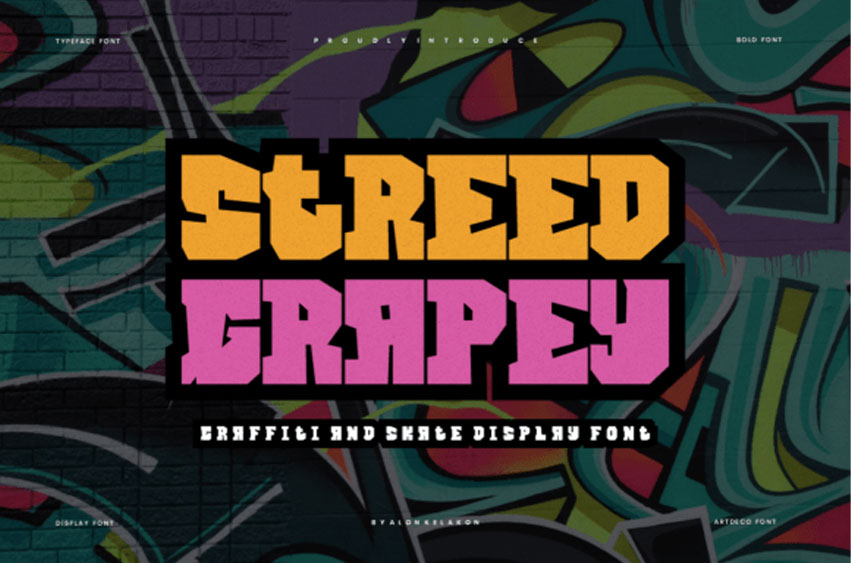 Streed Grapey Font