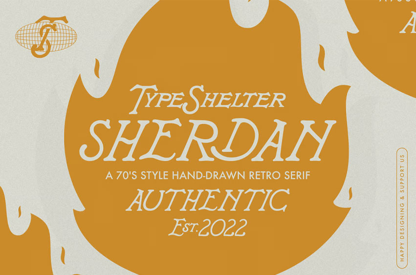 TS Sherdan Font